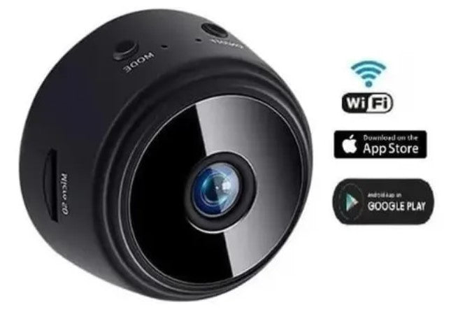 CAMARA SEGURIDAD WIFI MINI ESPIA REDONDA