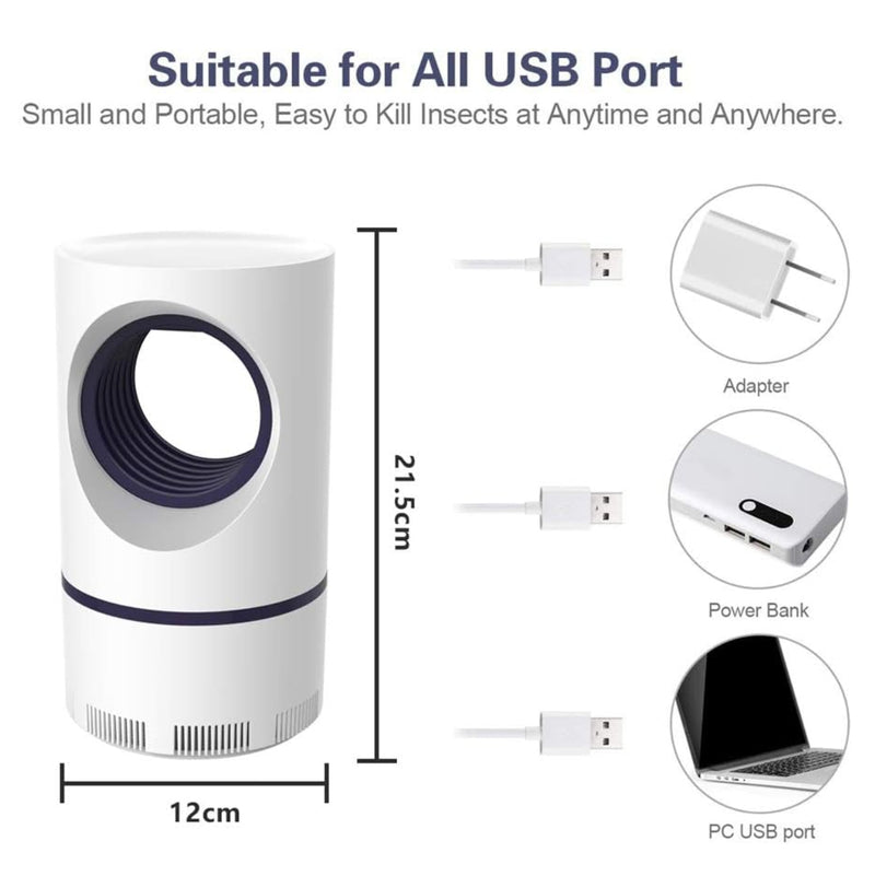 Lampara Mata zancudos usb luz UV